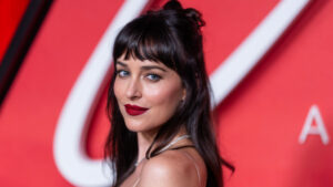 Dakota Johnson Helped Style Her Own “Quarter-Up” Hairdo